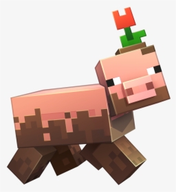 Minecraft Earth Muddy Pig, HD Png Download, Free Download