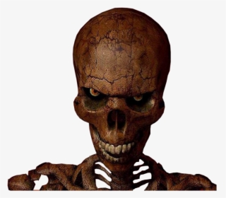 Transparent Scary Skull Png - Scary Skeleton Png, Png Download, Free Download