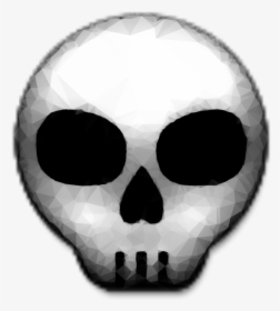 #skeleton #skull#liveordie1998 #blackandwhite #emoji - Emoji, HD Png Download, Free Download