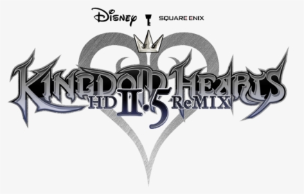 Kingdom Hearts Hd - Kingdom Hearts Hd 2.5 Remix Logo, HD Png Download, Free Download