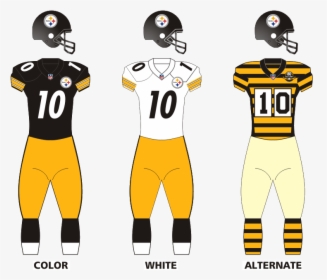 Pittsb Steelers Uniforms12 - Green Bay Packers, HD Png Download, Free Download