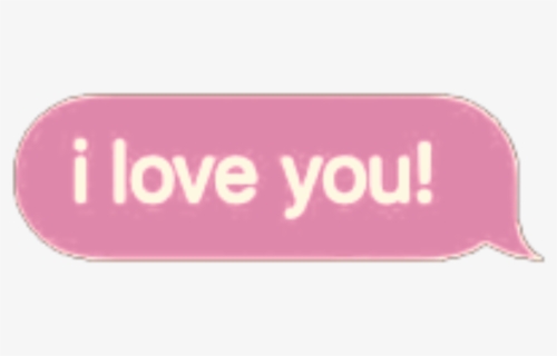 Png Tumblr Text - Picsart I Love You, Transparent Png, Free Download