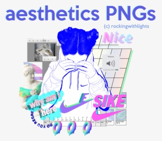 Free Packs Hipsthetic - Free Aesthetic Png, Transparent Png, Free Download