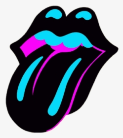 Santa Hat Png Tumblr - Rolling Stones Tongue, Transparent Png, Free Download