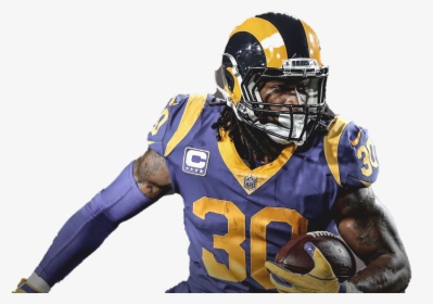 Todd Gurley Png Pic - Rams Todd Gurley In Helmet, Transparent Png, Free Download