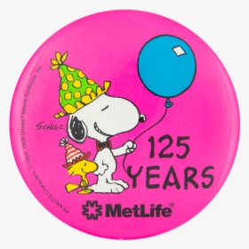 125 Years Metlife Event Button Museum - Met Life, HD Png Download, Free Download