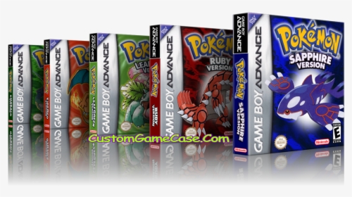 Pokemon Collection Leaf Ruby Sapphire Emerald Firered - Pokemon, HD Png Download, Free Download