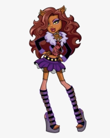 Confident And Fierce, She Is Considered The School"s - Monster High Wolf, HD Png Download, Free Download
