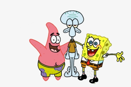 Spongebob Characters Png - Spongebob And Patrick Png, Transparent Png, Free Download