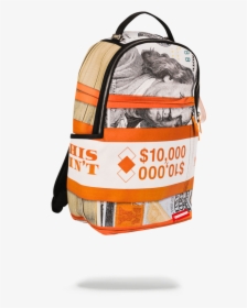 Purple Money Bands Backpack Sprayground, HD Png Download, Free Download