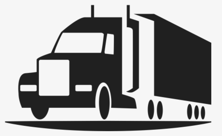 Transparent Flatbed Trailer Clipart - Transport Truck Png Icon, Png Download, Free Download