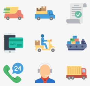 Delivery - Sales And Distribution Icon, HD Png Download, Free Download
