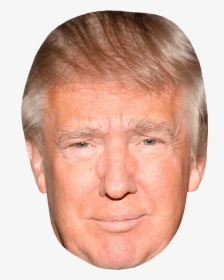 Trump Front Face - Donald Trump Face, HD Png Download, Free Download