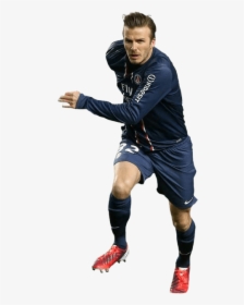 David Beckham Sprint - Football Players Png Format, Transparent Png, Free Download