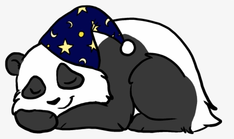E - S - C - Mattress Center Logo Of A Sleeping Panda - Sleeping Panda Transparent Background, HD Png Download, Free Download