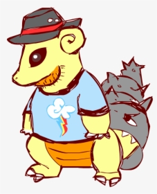 Transparent Trilby Png - Pokemon Fusion Funny Clean, Png Download, Free Download