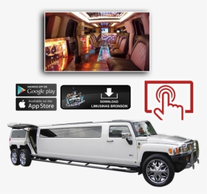 Hummer H3 Doble Bca Individual - Limousine, HD Png Download, Free Download