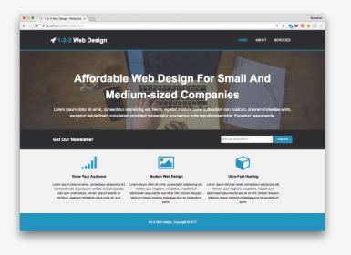 Website From Scratch Html, HD Png Download, Free Download