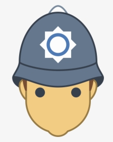 Transparent Police Icon Png - Cartoon Police Hat Uk, Png Download, Free Download