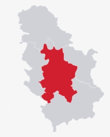 Image Map Central - Serbia Map Vector, HD Png Download - kindpng