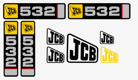 Jcb 532-120 Decal Set - Parallel, HD Png Download, Free Download