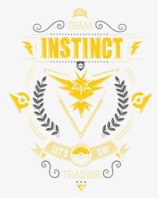 Pokemon Go Instinct Wallpaper Iphone - Pokemon Go Team Instinct, HD Png Download, Free Download