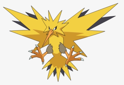 An Evolved Version Of Woodstock - Pokemon Zapdos, HD Png Download, Free Download