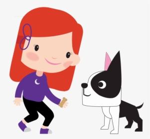 Get To Know Cammy, Her Dog Sam, And Orkambi Oral Granules - Cartoon, HD Png Download, Free Download