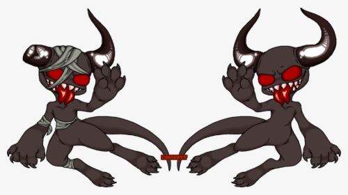 Dark One//the Adversary By Kingschnitzel - Binding Of Isaac Demons, HD Png Download, Free Download