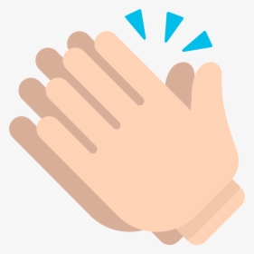 File Fxemoji Wikimedia Commons Png Clap Emoji Svg - Clapping Hands Animation Video, Transparent Png, Free Download