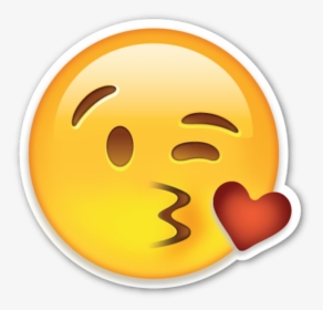 Side Tongue Out Emoji Png - Kiss Emoji Sticker, Transparent Png, Free Download