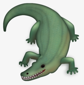 Crocodile Emoji Apple, HD Png Download, Free Download