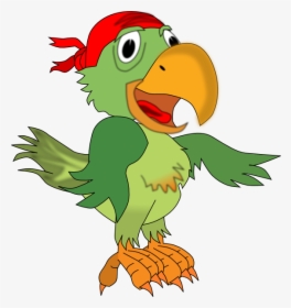 Pirate Parrot Hi - Pirate Parrot Transparent, HD Png Download, Free Download