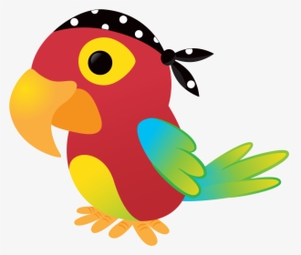 Macaw Clipart Pirate Parrot - Pirate Parrot Kids, HD Png Download, Free Download