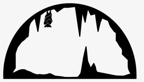Logo-black - Bat Cave Black And White Clip Art, HD Png Download, Free Download