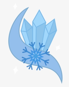 Transparent Ice Crystal Clipart - My Little Pony Ice Cutie Mark, HD Png Download, Free Download