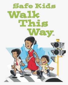 Clipart Walking 3 Child - Cartoon, HD Png Download, Free Download
