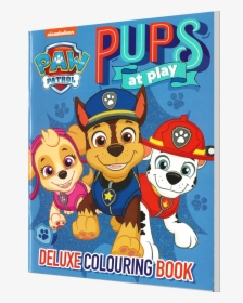 Coloring Book 0007863 Nickelodeon Paw Patrol Deluxe - Paw Patrol, HD Png Download, Free Download