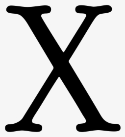 X Logo Png - Michael Clifford X Tattoo, Transparent Png, Free Download