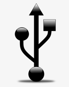 Symbol Usb Computers Symbol - Порт Символ, HD Png Download, Free Download