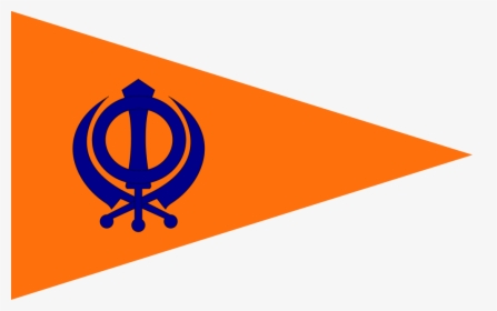 Transparent Khanda Png - Sikh Flag, Png Download, Free Download