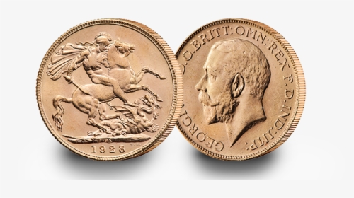 The Operation Fish 75th Anniversary George V Gold Sovereign - Gold Sovereign, HD Png Download, Free Download