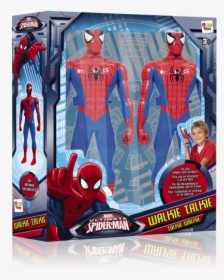 550131sp5 Box 01 - Spider Man Walkie Talkies Toys, HD Png Download, Free Download