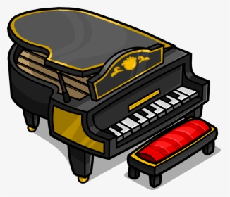 Grand Piano Sprite - Musical Keyboard, HD Png Download, Free Download
