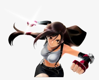 - Final Fantasy Vii Tifa Anime , Png Download - Anime Female Videogame Characters, Transparent Png, Free Download