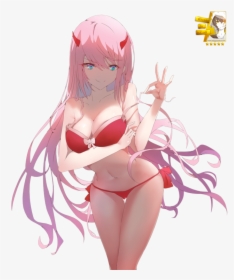 Render Zero Two Darling In The Franxx 6 By Zttar-dc5r6zl - Transparent Png Zero Two Render, Png Download, Free Download