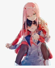 No Caption Provided - Darling In The Franxx Couple, HD Png Download, Free Download