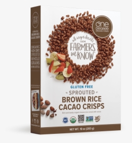 One Degree Brown Rice Cacao Crisps, HD Png Download, Free Download