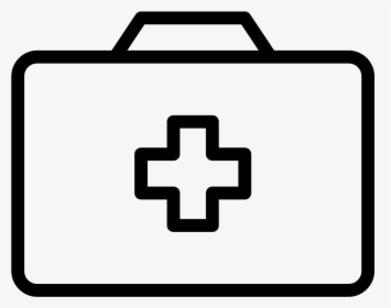 First Aid Kit Outline Clipart , Png Download - First Aid Kit Outline, Transparent Png, Free Download