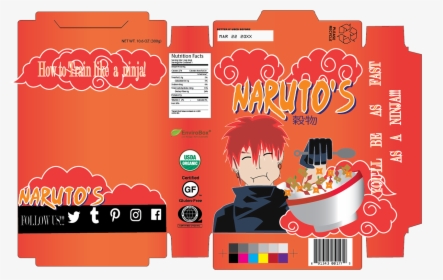 Cereal Box Template - Cartoon, HD Png Download, Free Download